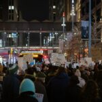 Protest against the police murder of Amir Locke, Minneapolis, February 8, 2022.