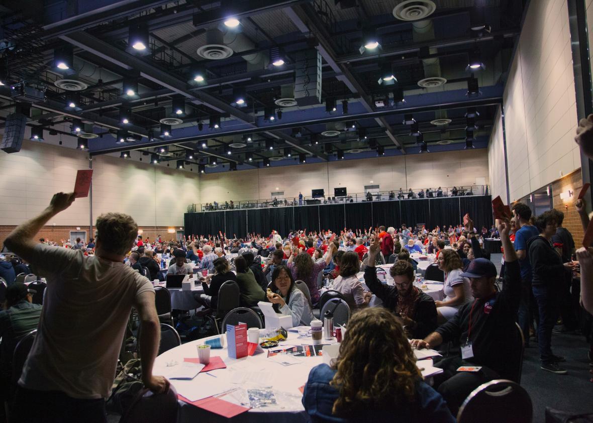 DSA Convention Divisions—Votes to Maintain Strong