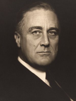 President Franklin D. Roosevelt. FDR is often credited with the New Deal. But how were the CIO upsurge, FDR's elections, and the New Deal really related? (Photo: Vincenzo Laviosa)