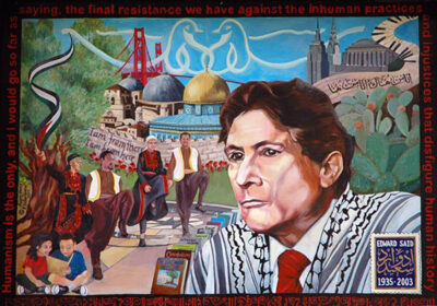 Edward Said Mural at San Francisco State University