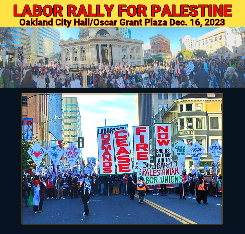 Oakland labor rallies for Palestine