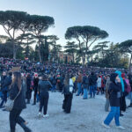 Giant rally to protest violence against women, Rome, November 25, 2023