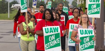 UAW GM strikers