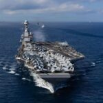 Trump deploys USS Gerald R. Ford aircraft carrier strike group to the Caribbean to intimidate Venezuela. (U.S. Navy via venezuelanalysis.com)