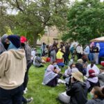 Wayne State University Gaza solidarity encampment