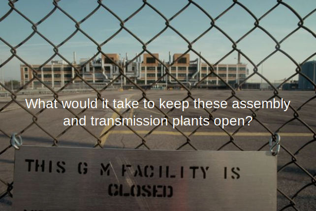 No Plant Closings! Plant Conversion to Save Workers and the Planet