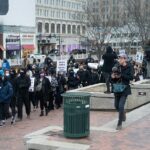 Stop Cop City protests in Atlanta, January 2023