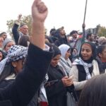 Palestine solidarity demonstration in Liège, October 28, 2023. (Photo: Fourth International)